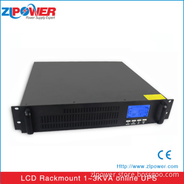 UPS Power Supply, Rack UPS, Online UPS, 1k-6kVA. Withbattery or Without Battery